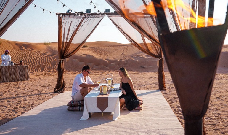 VIP Desert Safari with Butler Service & Exclusive Seating